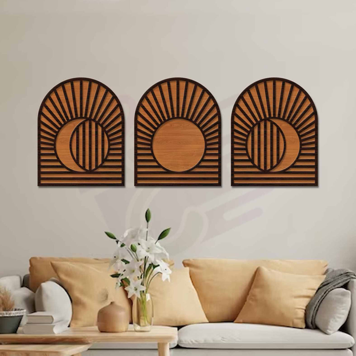Moon Phases wall decor – 5ouza3balat