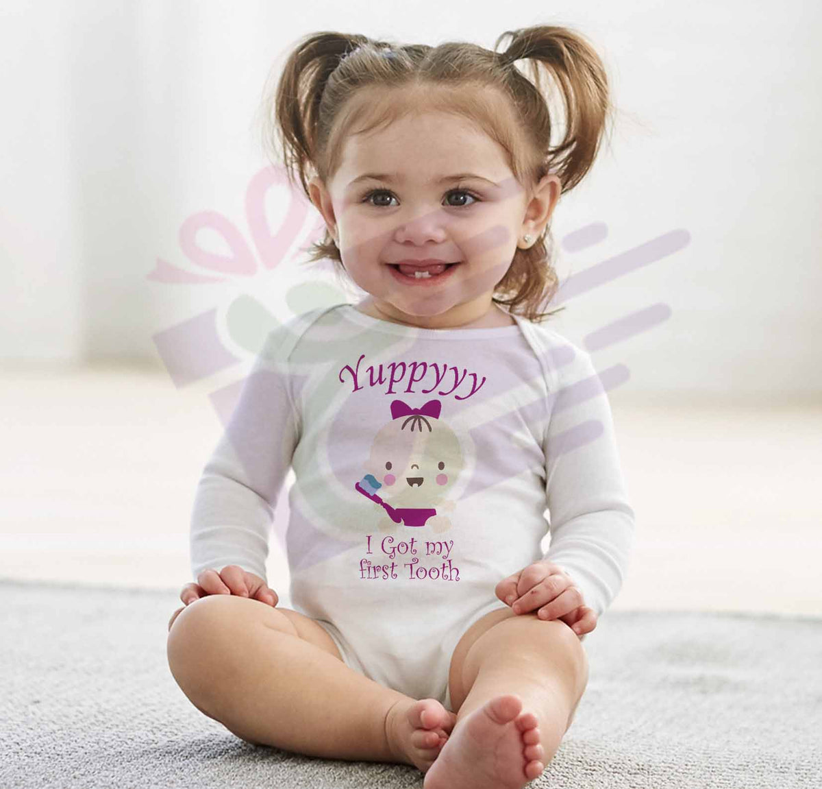 Baby first tooth girl body 5ouza3balat