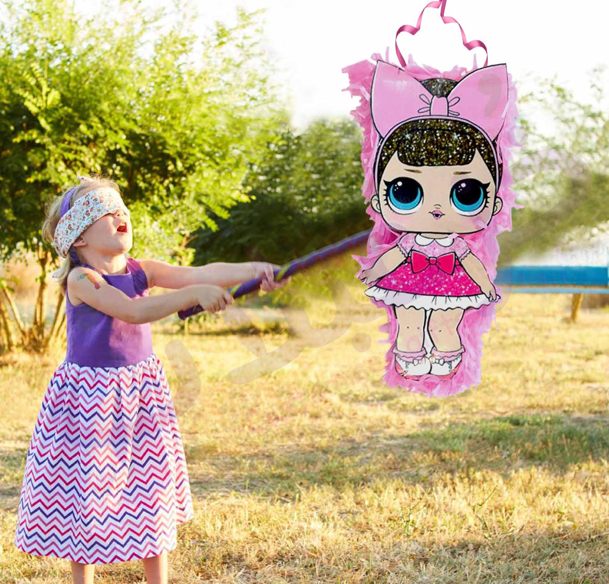 LOL Surprise Star-Shaped Piñata - Colorful Party Filler For Birthdays & Celebrations