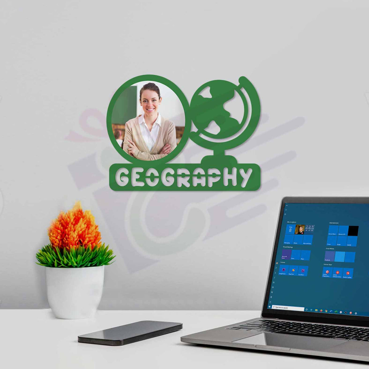 Geography wall frame 01 – 5ouza3balat