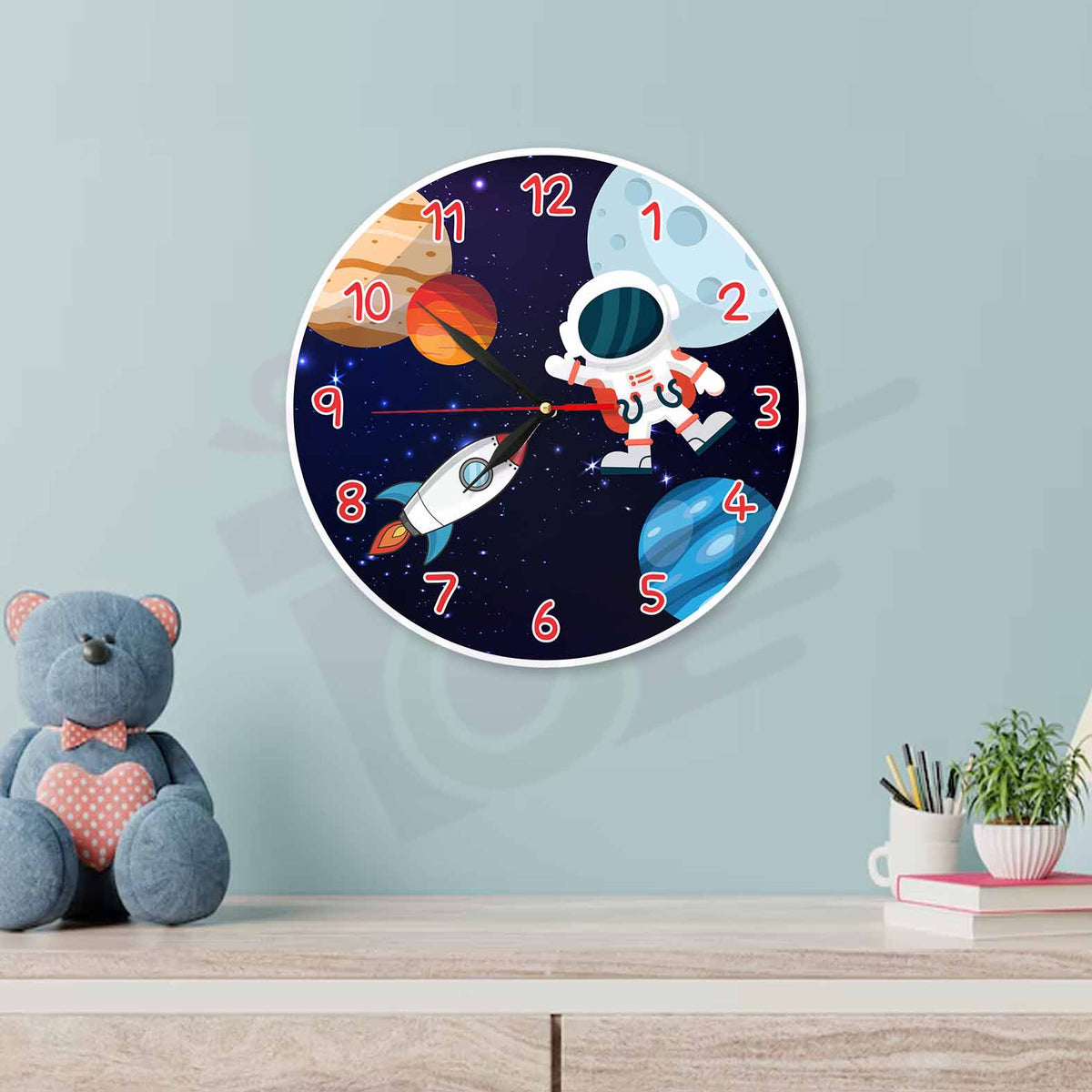 Space clock 01 – 5ouza3balat