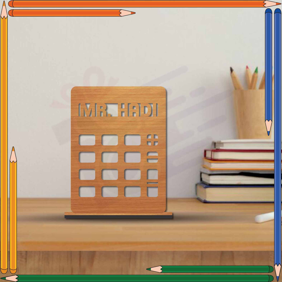 Calculator teacher desk frame – 5ouza3balat