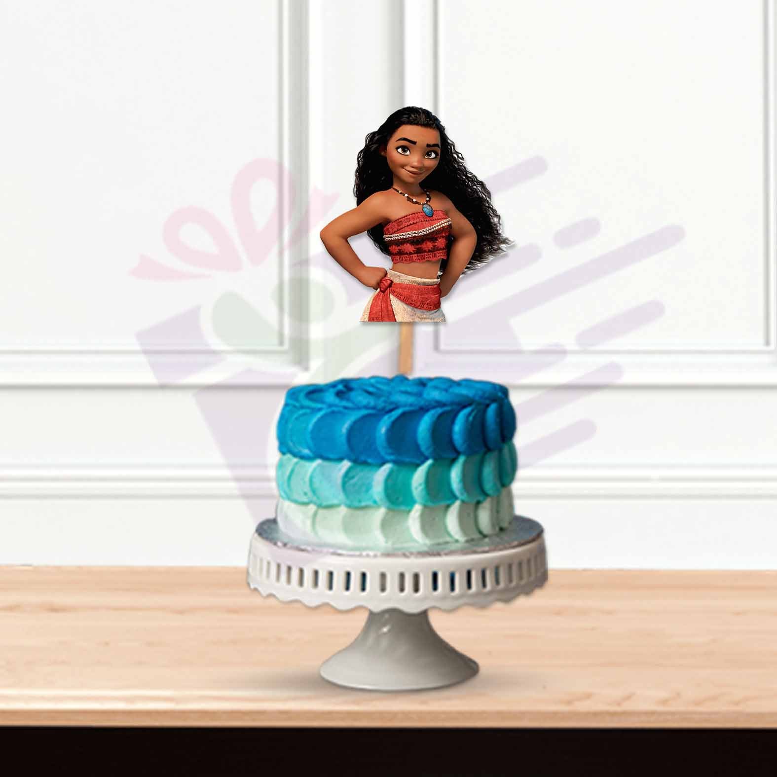 Moana Theme Cake Topper | Personalized Party Supplies India Online